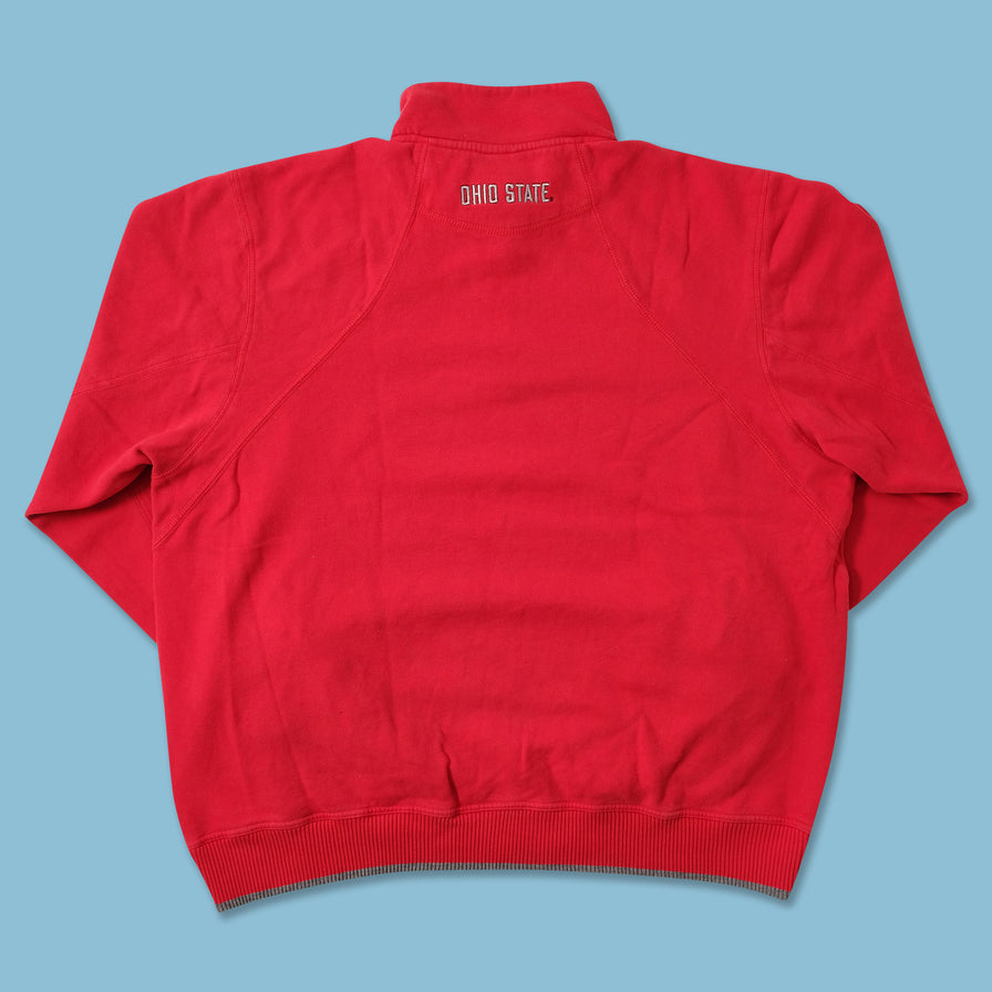 Nike Ohio State Buckeyes Q-Zip Sweater XXLarge 