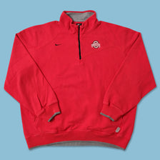 Nike Ohio State Buckeyes Q-Zip Sweater XXLarge 