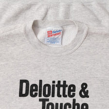 Vintage Deloitte & Touche Sweater Large 