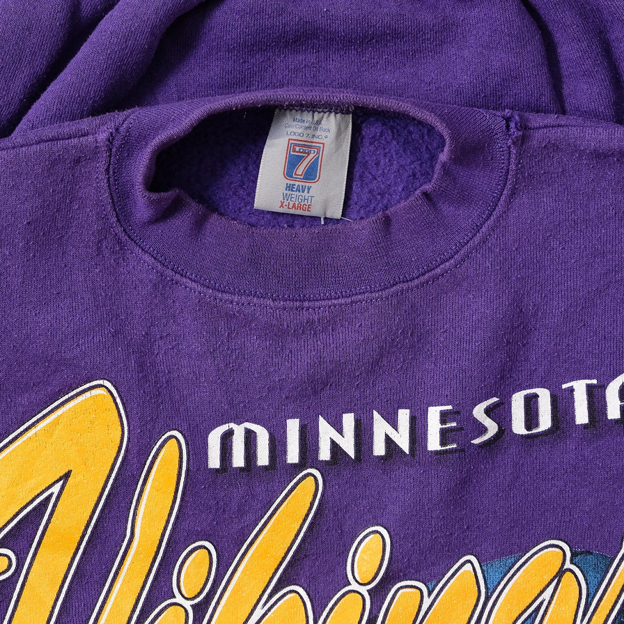 Vintage Minnesota Vikings Sweater XLarge 