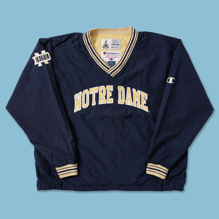 Vintage Champion Notre Dame Fighting Irish Windbreaker XLarge 