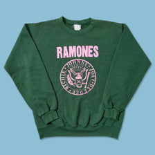 Vintage Women's Ramones Sweater Small 