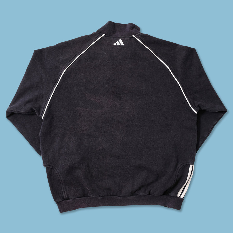 Vintage adidas Q-Zip Sweater Large 