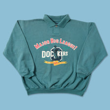 Vintage Women's Dockers Baseball Sweater Medium 