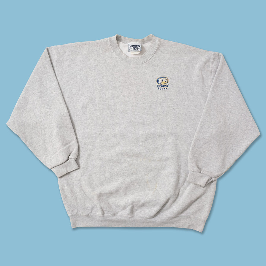 Vintage UC Davis Rugby Sweater XLarge 
