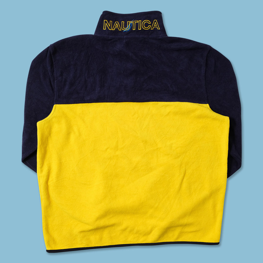 Vintage Nautica Q-Zip Fleece Large 
