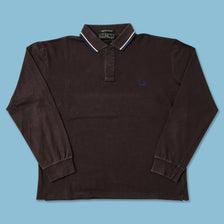 Vintage Fred Perry Long Polo Large 