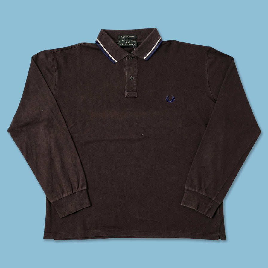 Vintage Fred Perry Long Polo Large 