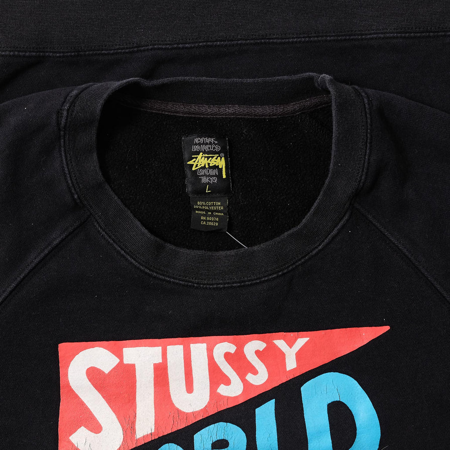 Vintage Women's Stussy Sweater Small 