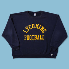 Vintage Russell Athletic Lycoming Football Sweater 3XLarge 