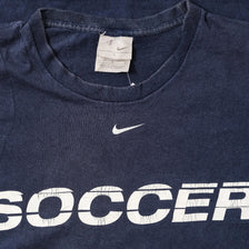 Vintage Nike Soccer T-Shirt Large 