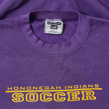 Vintage Hononegah Indians Soccer Sweater Large 