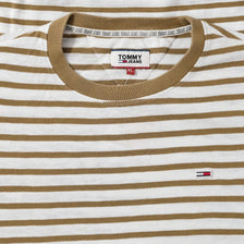 Tommy Jeans Striped T-Shirt XLarge 