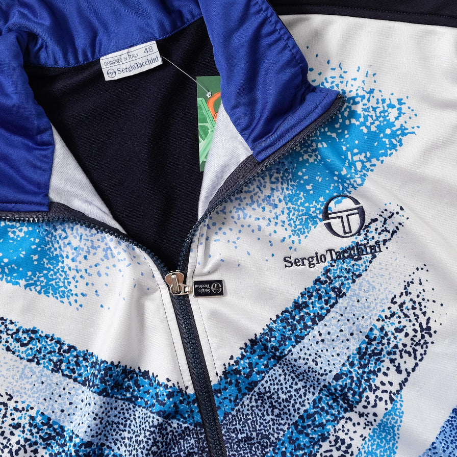 Vintage Sergio Tacchini Track Jacket Medium 