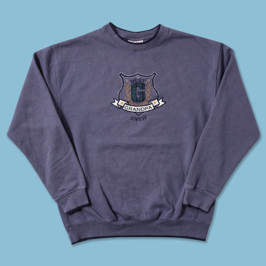 Vintage Best Grandpa Sweater Large 