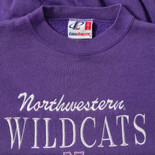 Vintage Northwestern Wildcats Sweater Large 