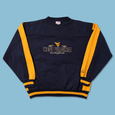 Vintage West Virginia Mountaineers Sweater Large 