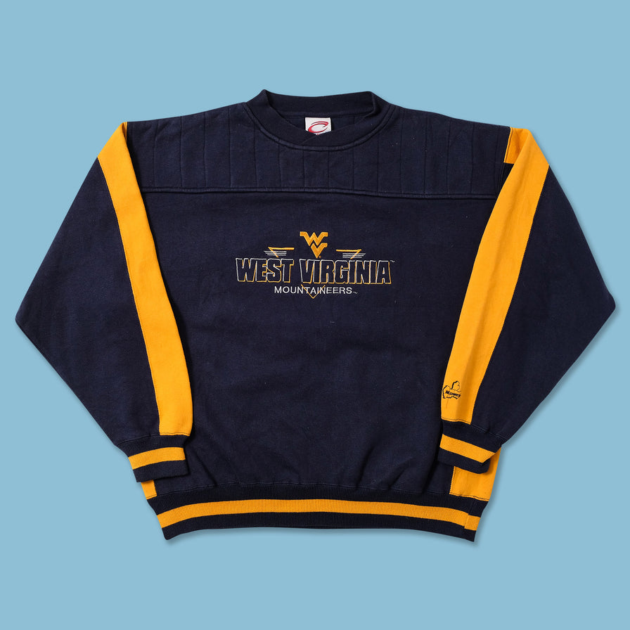 Vintage West Virginia Mountaineers Sweater Large 
