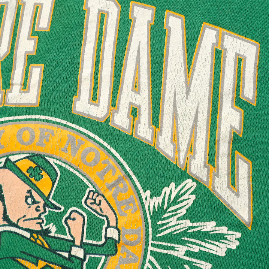 Vintage Notre Dame Fighting Irish Sweater XLarge 