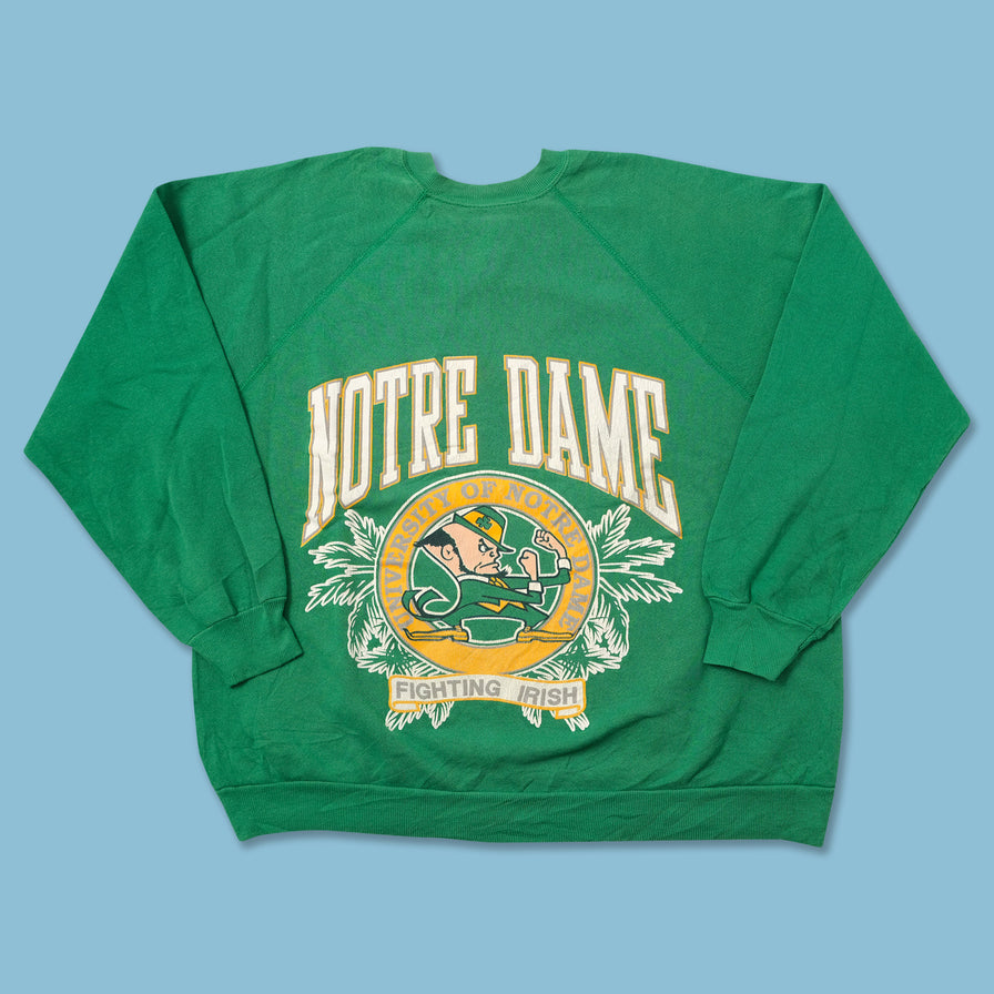 Vintage Notre Dame Fighting Irish Sweater XLarge 