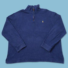 Vintage Polo Ralph Lauren Q-Zip Sweater XXLarge 