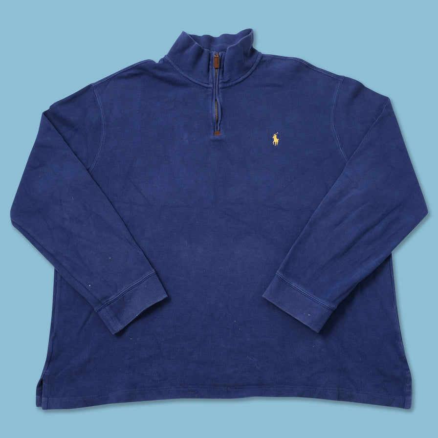 Vintage Polo Ralph Lauren Q-Zip Sweater XXLarge 