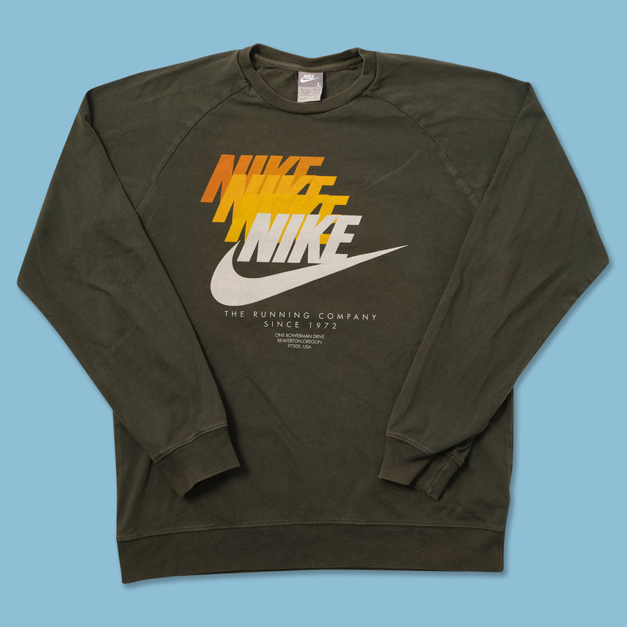 Vintage Nike Run Sweater Medium 