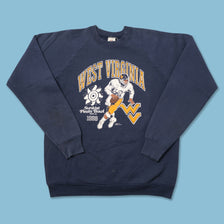 Vintage 1989 West Virginia Sweater Large 