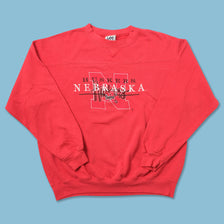 Vintage Nebraska Huskers Sweater Large 