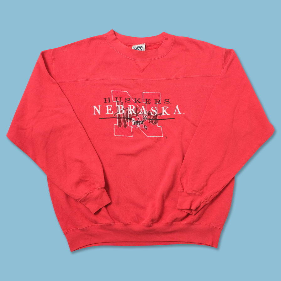 Vintage Nebraska Huskers Sweater Large 