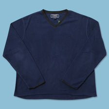 Vintage Polo Sport V-Neck Fleece Large 