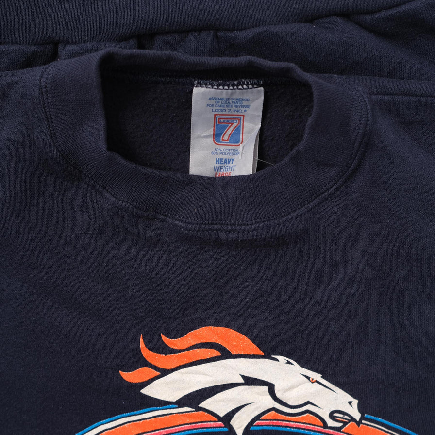 Vintage 1998 Denver Broncos Sweater Large 