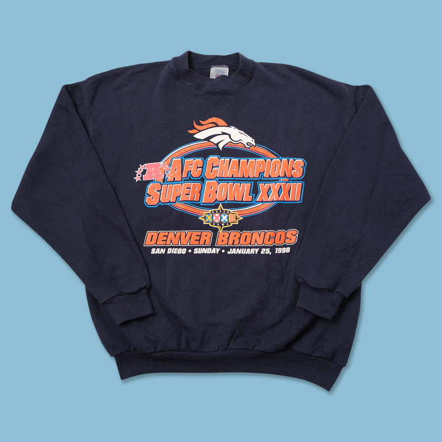 Vintage 1998 Denver Broncos Sweater Large 