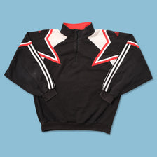 Vintage adidas Q-Zip Sweater Large 