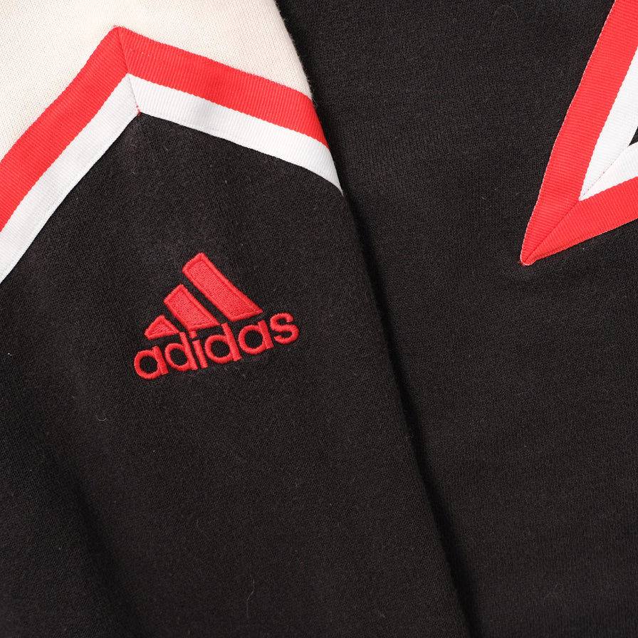 Vintage adidas Q-Zip Sweater Large 