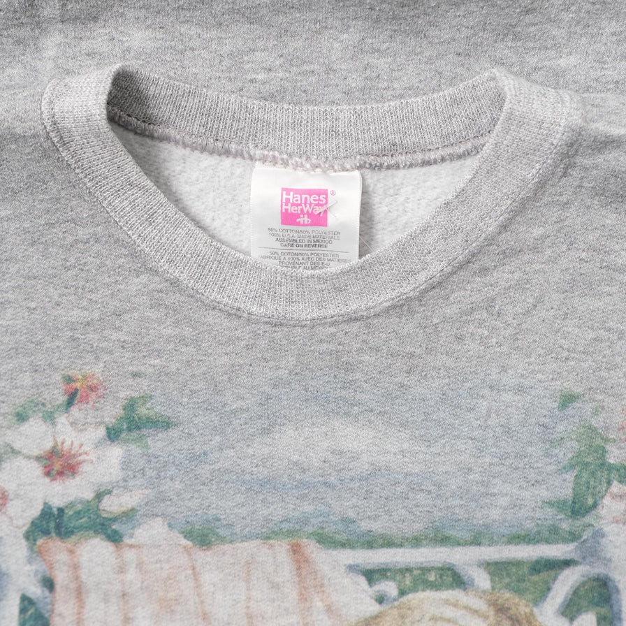 Vintage 1995 Cat & Dog Sweater Medium 