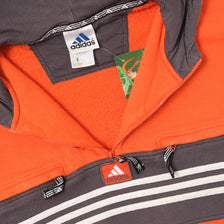 Vintage adidas Q-Zip Hoody Medium 