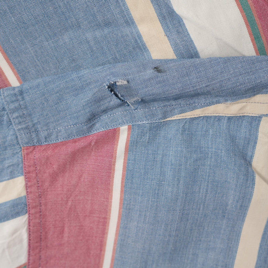 Vintage Striped Shirt XLarge 