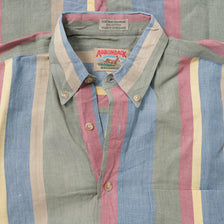 Vintage Striped Shirt Large 