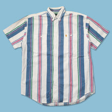 Vintage Gallop Striped Shirt Large 