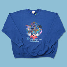 Vintage Walt Disney World Sweater XXLarge 