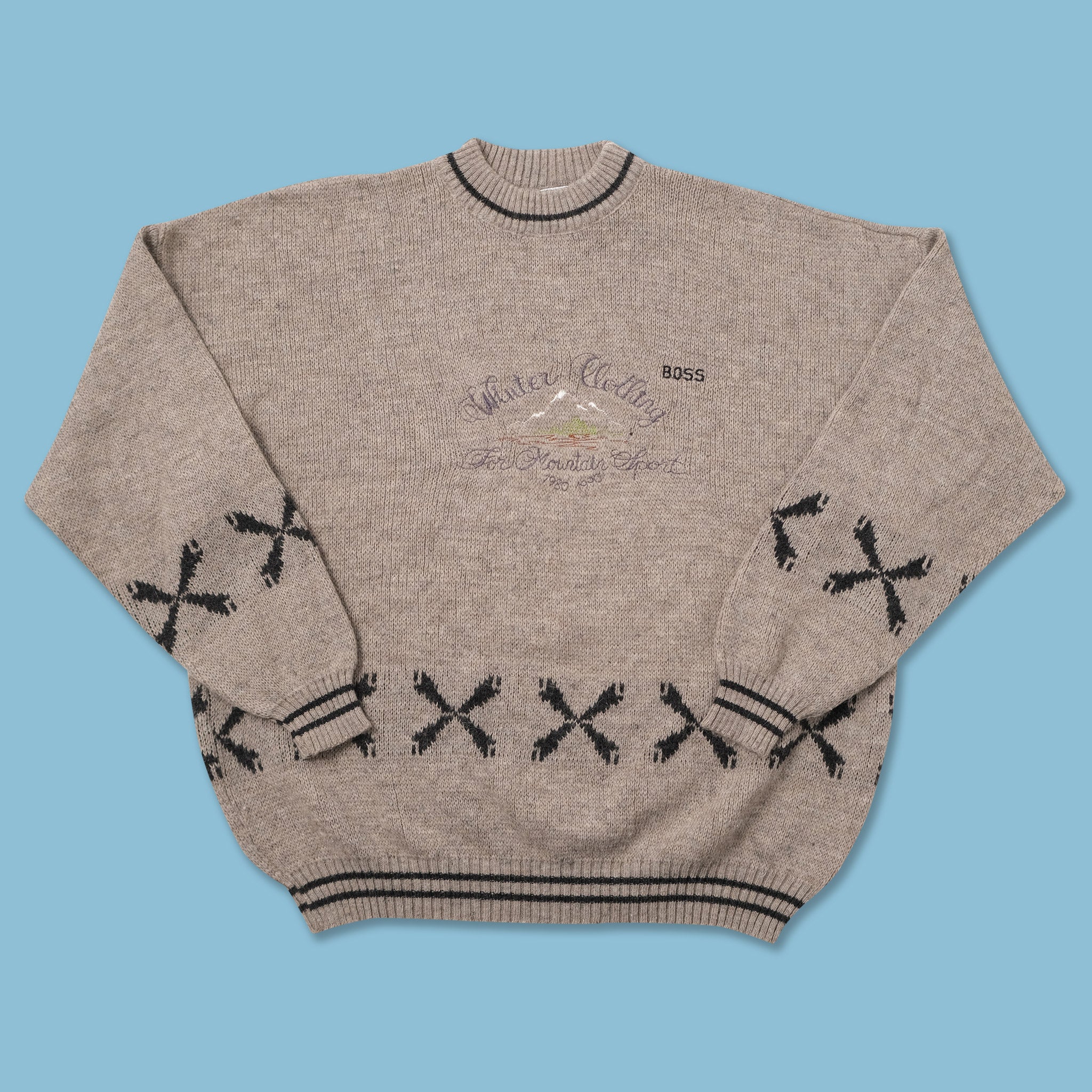 vintage hugo boss アルパカニット HUGO BOSS ヒューゴボス セーター 50499970 メンズ ニット 長袖
