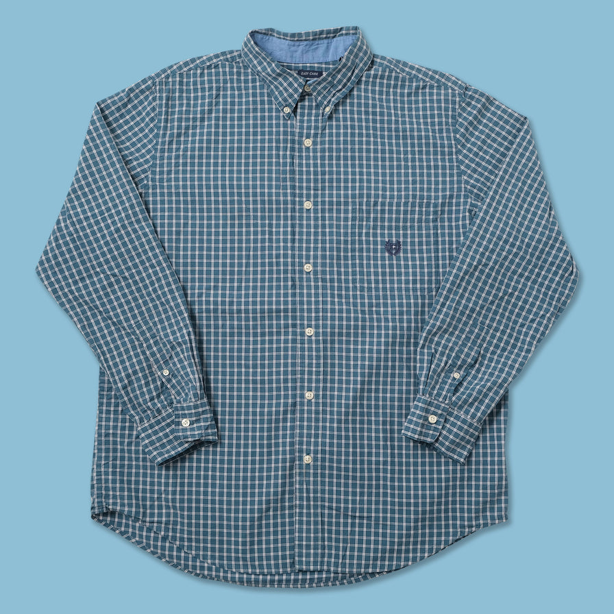 Vintage Chaps Checkered Shirt Large 