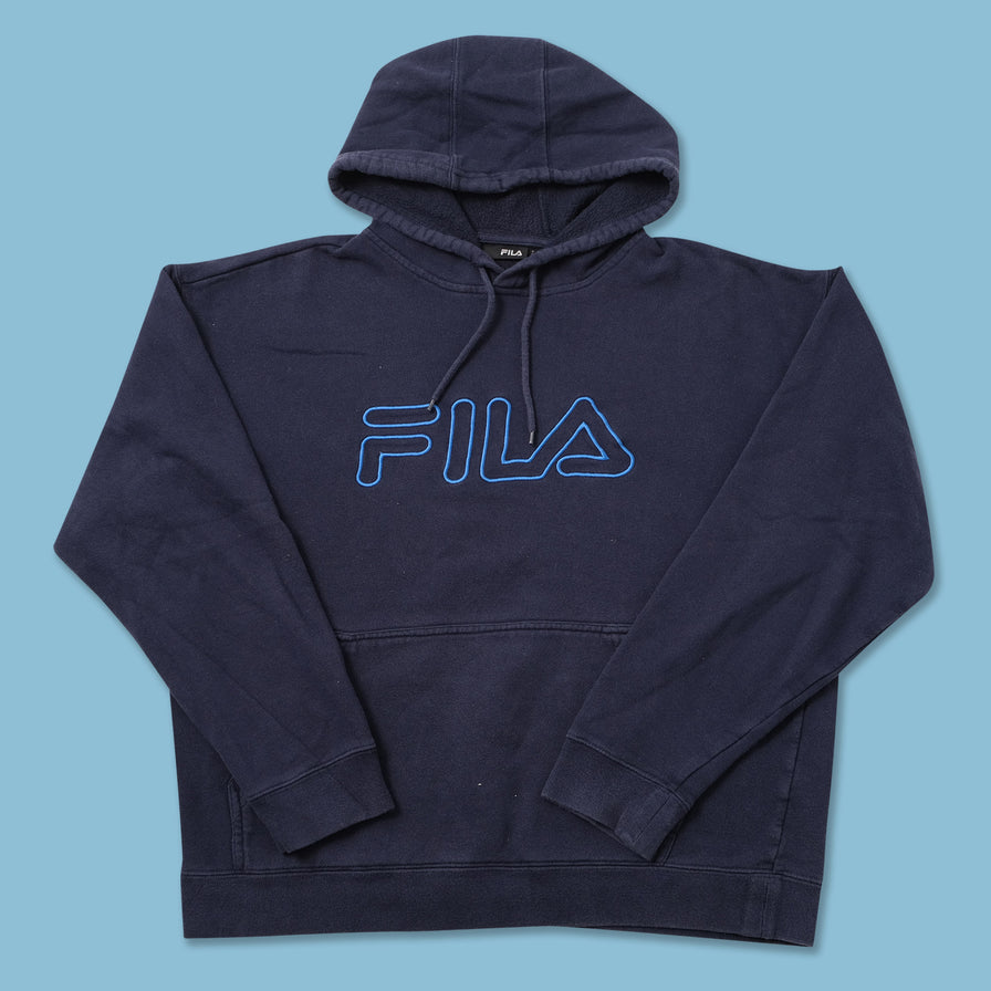 Vintage Fila Hoody Large 