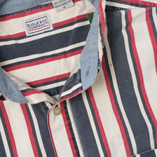 Vintage Striped Shirt XLarge 