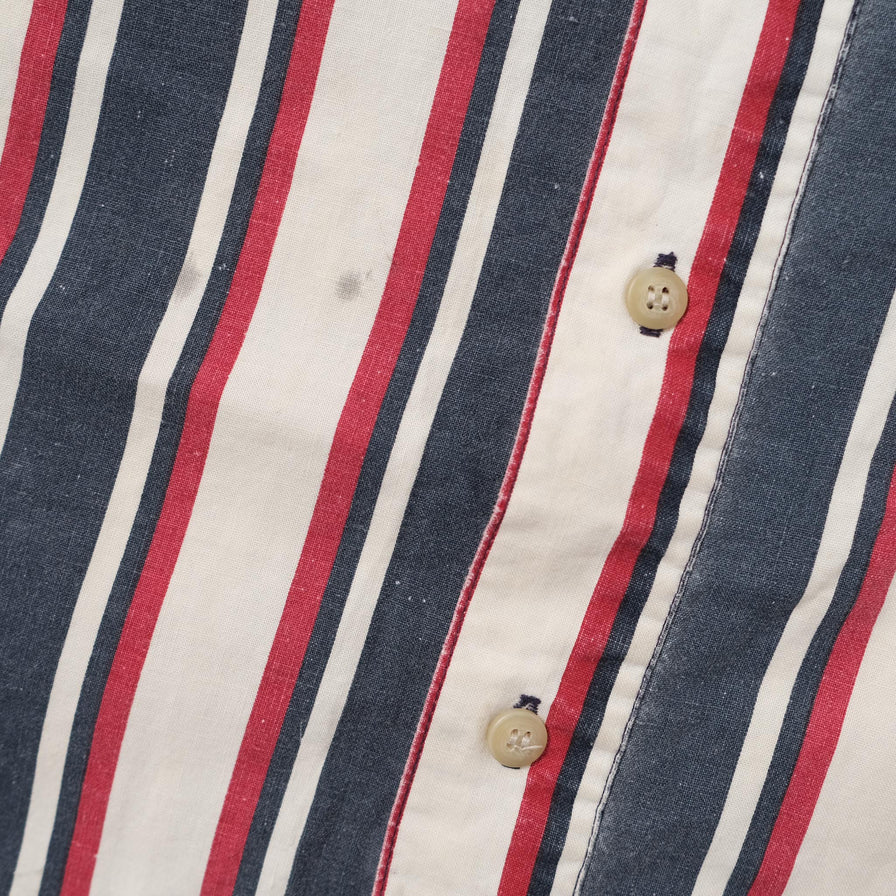 Vintage Striped Shirt XLarge 