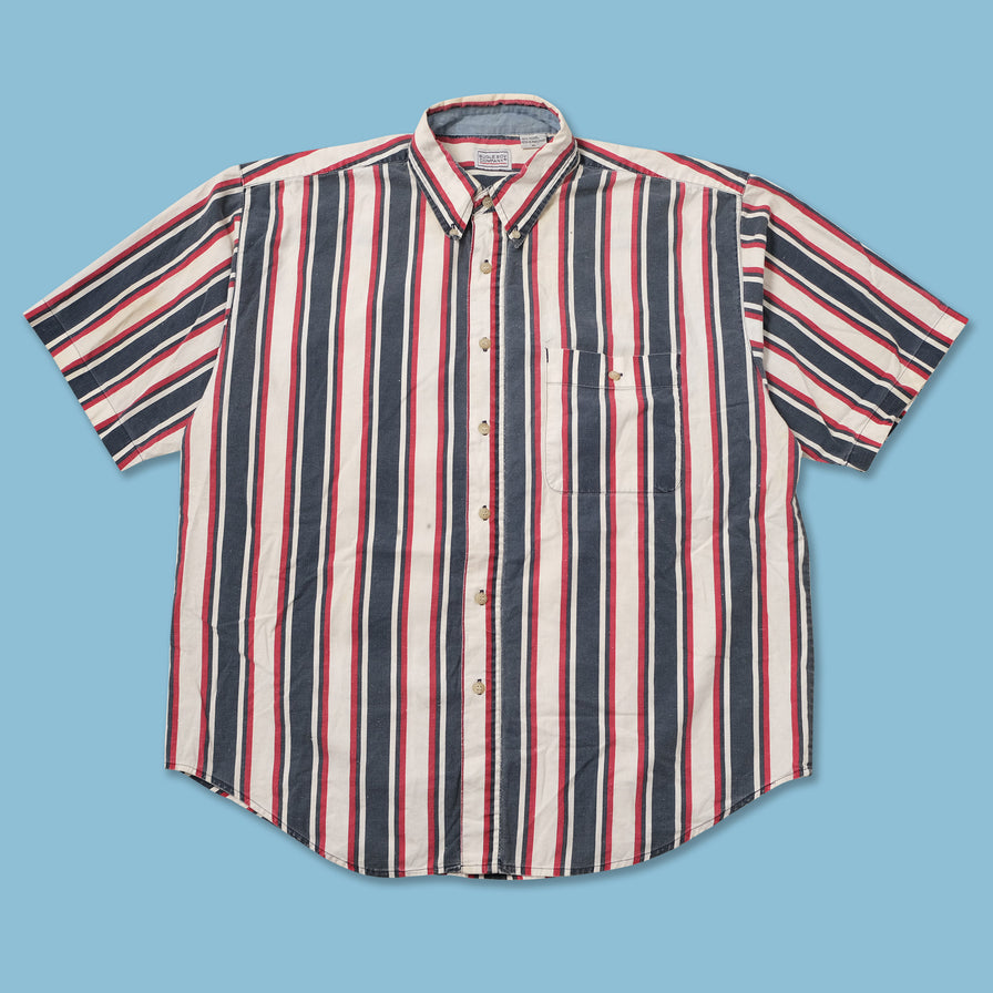 Vintage Striped Shirt XLarge 
