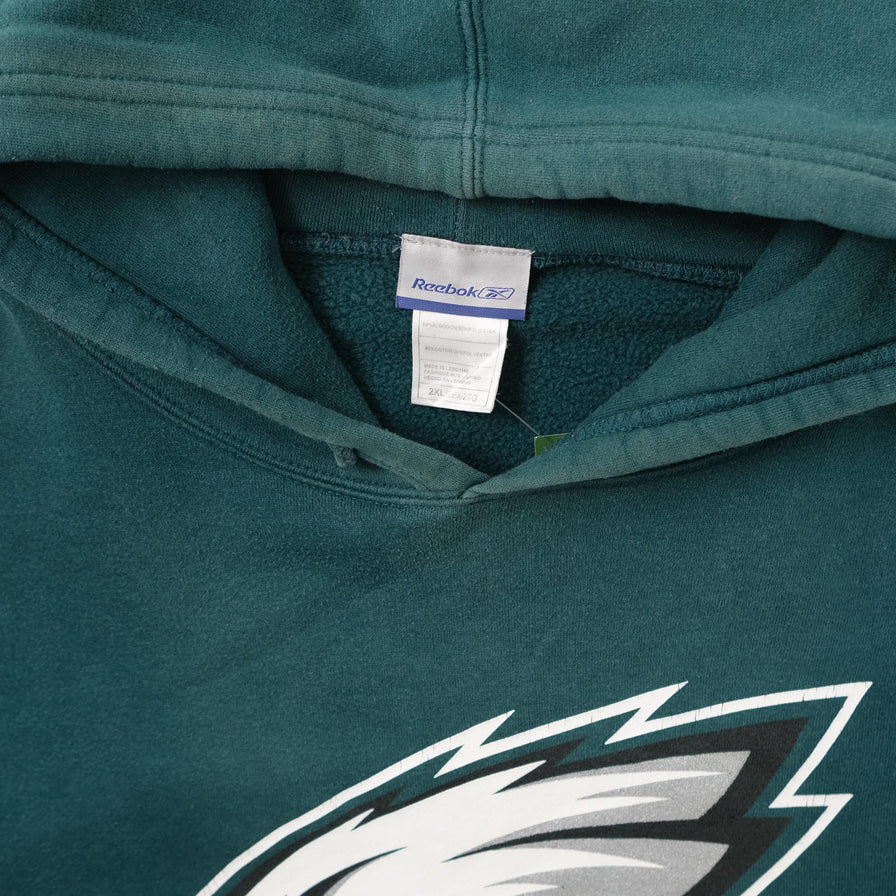 Vintage Reebok Philadelphia Eagles Hoody XXLarge 