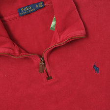 Vintage Polo Ralph Lauren Q-Zip Sweater XLarge