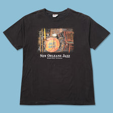 Vintage New Orleans Jazz T-Shirt Medium 